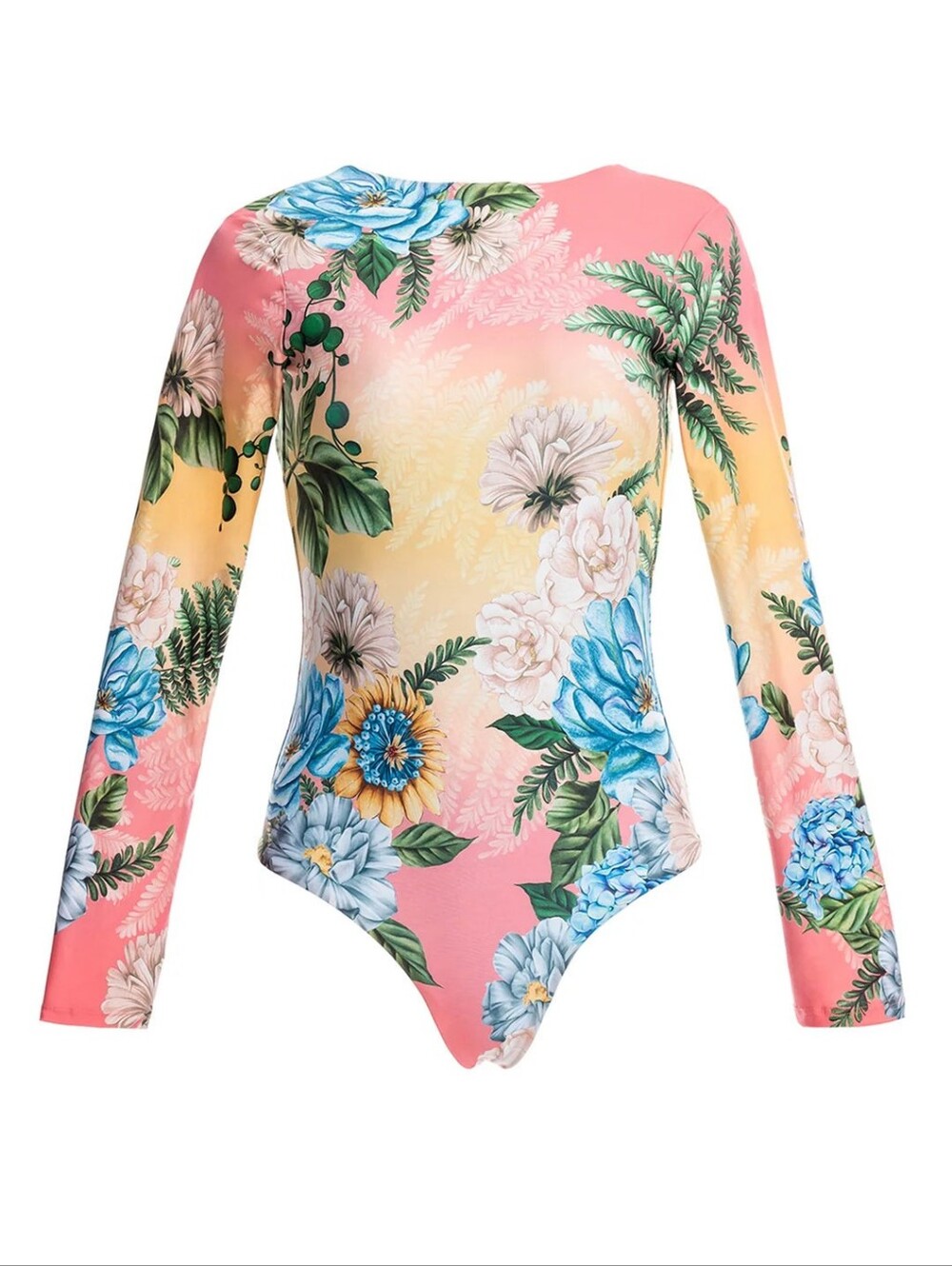 Agua Bendita Girls Clara Sunshower Long Sleeve Swimsuit 7/8